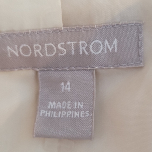 Nordstrom Wool Cashmere Blend Cream Blazer - Size 14 - Picture 9 of 14